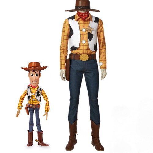 Costume sceriffo woody toy - sceriffo,