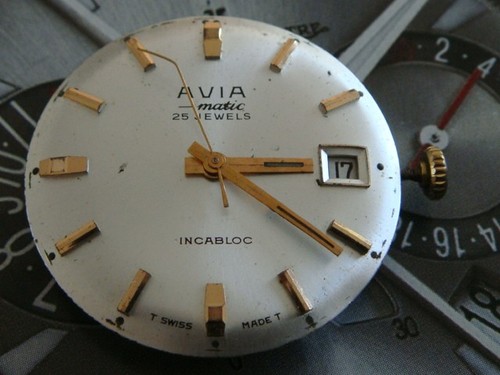 Vintage aviamatic eta cal - cal, 2472