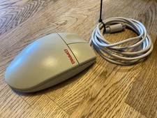 Vintage Retro Compaq Computer Roller Ball Mouse M-S34 141189-201