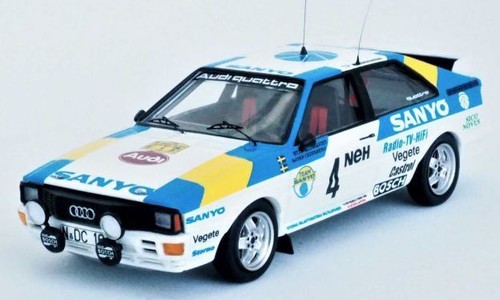 Trofeu scale audi quattro - 1:43,