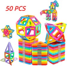 Kids 50Pc Magnetic Building