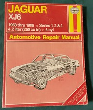 Jaguar XJ6 1968 Thru 1986 