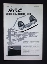 Original 1954 Advert G.E.C