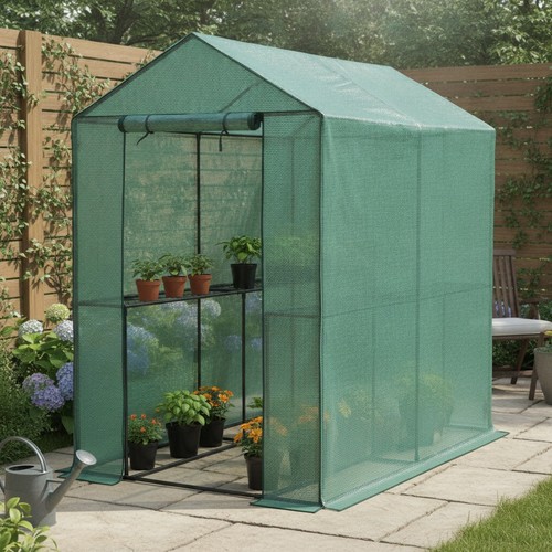Greenhouse 6x6ft walk - greenhouse,