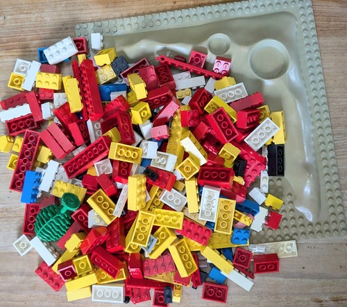 Lego damaged mixed bricks - -, &