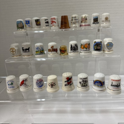 Thimbles assorted lot 27 - thimbles,
