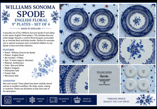 Williams sonoma spode english - sonoma,