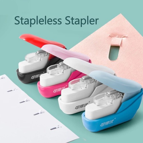 1pcs portable staplerless - portable,