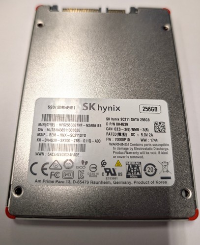 256 hynix ssd solid - gb, sk