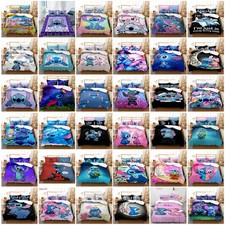 3D Lilo and Stitch Bedding Set