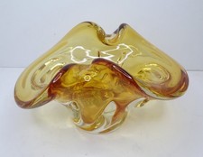 MURANO Sommerso Amber Art