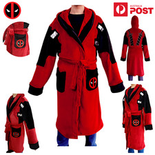Deadpool Bathrobe Hooded