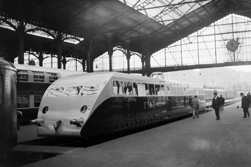 Bugatti railcar paris - , france