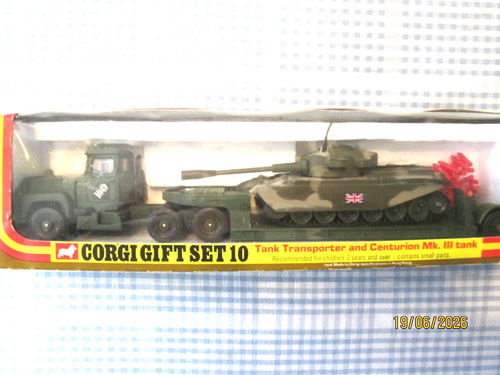 Corgi gift set tank - set, -tank