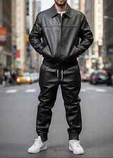Men's Genuine Leather Black