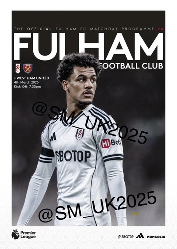 Fulham west ham united fa - fulham,