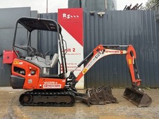 Kubota KX015-4 y2019 2239 hrs 1.5t Mini Excavator / Digger +4 Buckets £8200+VAT