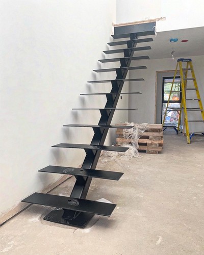 Floating staircase mono - floating,