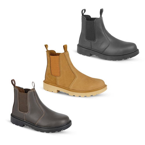Mens safety dealer boots - mens,