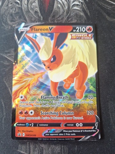 Pokémon tcg flareon swsh149 - v,