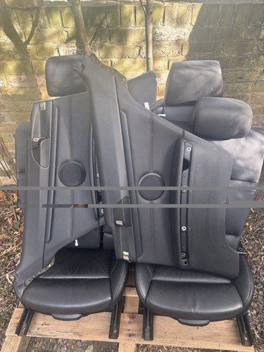 Bmw oem leather interior seats - bmw,