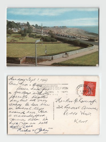 Postcard exmouth devon - devon, sea
