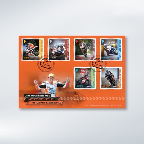 Isle man stamps coins - of, &