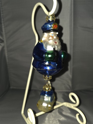 Vintage police santa - police,