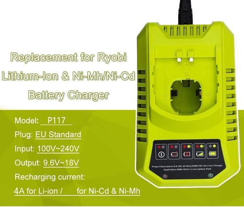 Plug p117 fast charger for - uk,
