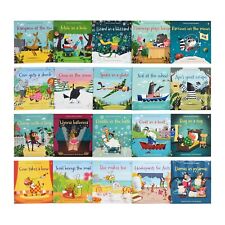 Usborne First Phonics Reading Library 20 Books Set - Ages 0-5 - Paperback