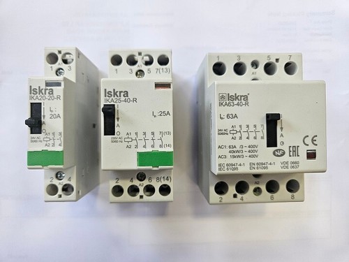 Iskra modular contactors - iskra,