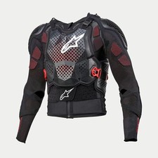 Alpinestars 2026 Bionic Tech V3 Protection Jacket Black White Red  MX Quad