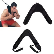 Nylon Fitness Abdominal Crunch Straps Ab Exercise Pulling Harness Shoulder Strap