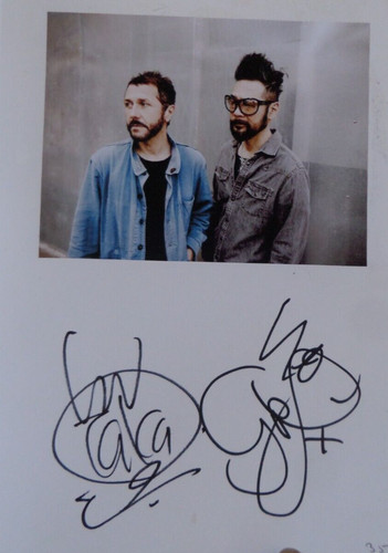 Feeder autographed 6 album - 8,