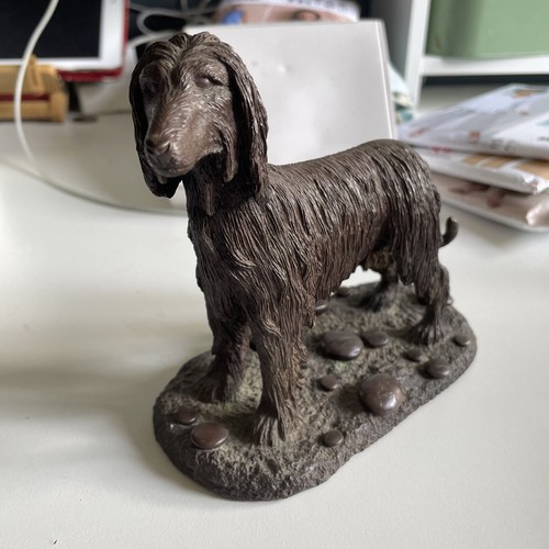 Afghanhound dog figure - , perfect