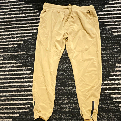 Men beige jogger - beige, l