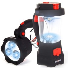Duronic Hurricane 4-in-1 USB Rechargeable Wind-Up Camping LED Lamp Lantern Torch