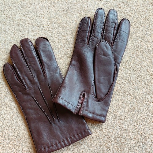 Dents brown men - dents, leather