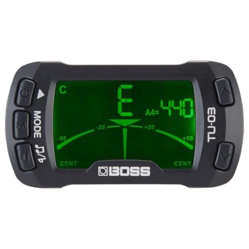 Boss clip tuner - clip-on, tuner/metronome