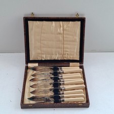 12 x Vintage Epns Faux Bone