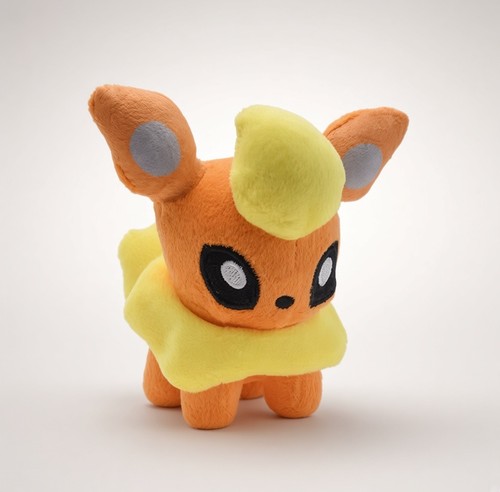 Pokemon flareon sitting plush - pokemon,