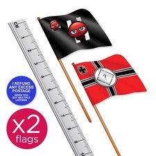 2 X FLAGS German WW2 (Quality