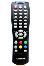 GOODMANS FREEVIEW BOX REMOTE CONTROL for GDB18FVZS2 GDB18FVZS2A