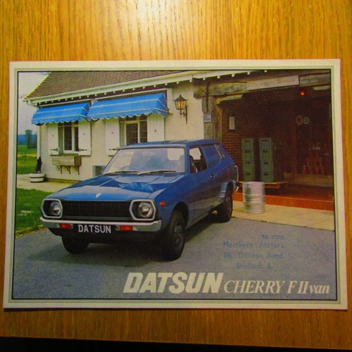 Datsun cherry fii van - fii, uk