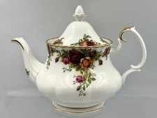 Royal Albert Old Country Roses Teapot 1 1/2 Pint Excellent Bone China First
