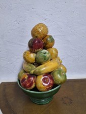 Mid Century Majolica Fruit