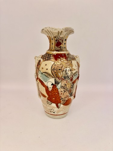 Antique vase japanese - japanese, satsuma