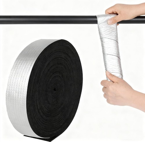 Pipe wrap foam aluminium - aluminium, foil