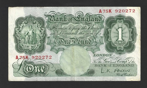Old bank england 1 one - bank, £1