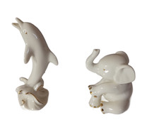 Lenox Ivory & 24k Gold Dolphin